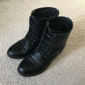 ankle high combat boot